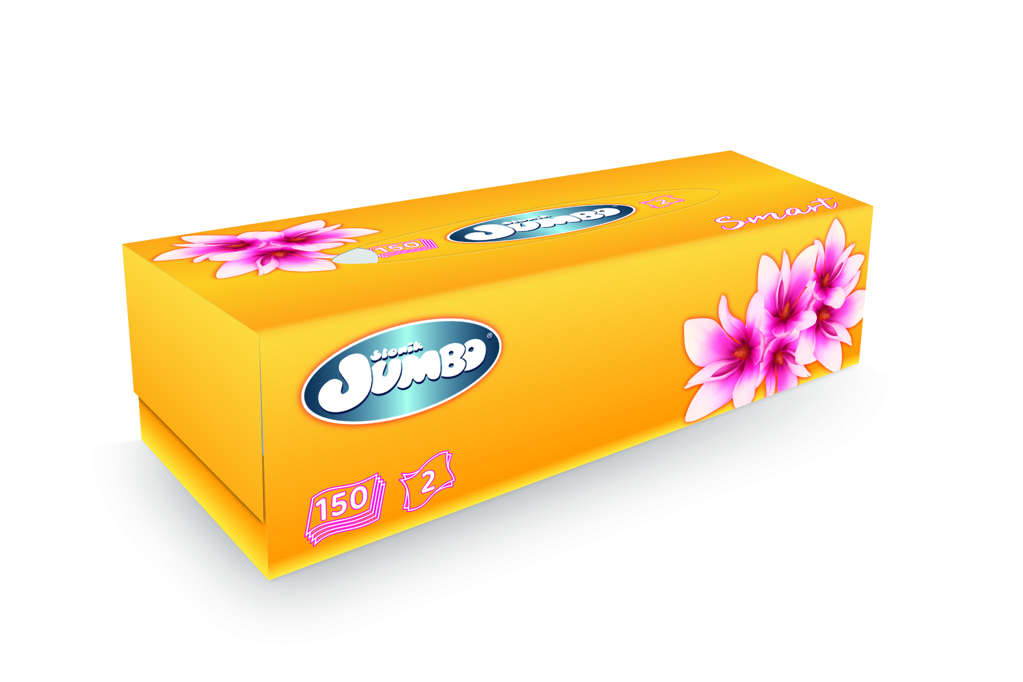 Universal tissues Słonik Jumbo box 150